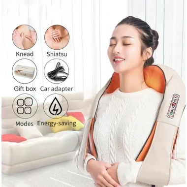 Darbeli Boyun Ve Omuz Masaj Şalı (5468)