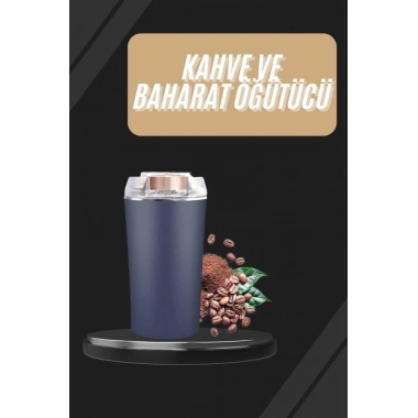 Dayanıklı Paslanmaz Çelik Kolay Kullanım Kahve Ve Baharat Öğütücü