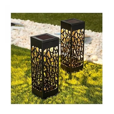 Dekoratif Solar Güneş Enerjili Bahçe Aydınlatması Yürüyüş Yolu Seti ( 6 Adet )