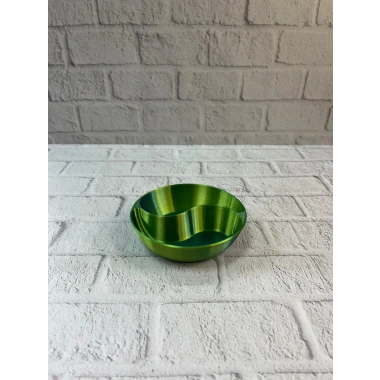 Dekoratif Yeşil Çerezlik Kase 4’lü Set 3x12 cm