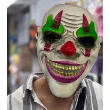 Delirten Gülüş Psikopat Palyaço Temalı Joker Maskesi