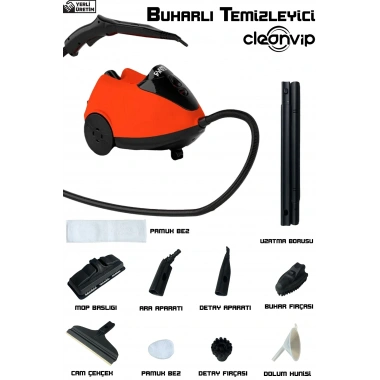Detaylı Buhar Temizliği Buharlı Makinesi CV332 (5468)