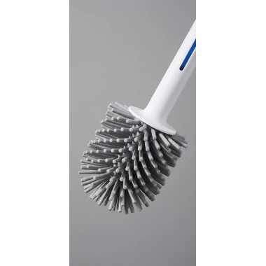 Deterjan Hazneli Ergonomik Silikon Tuvalet Fırçası