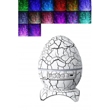 Dinozor Speaker Renk Değiştirme Projeksiyon Modu Bluetooth Hoparlör Gece Lambası