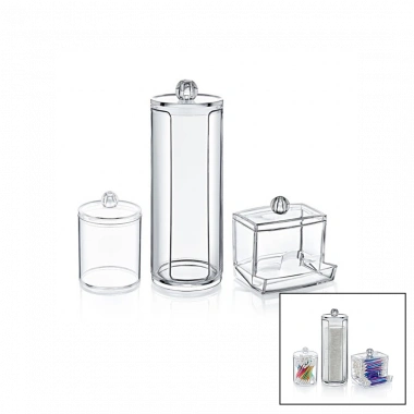 DİSK 3LÜ MAKYAJ ORGANİZER SET (5468)