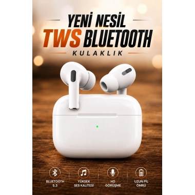 Dokunmatik Kontrollü Kablosuz Kulaklık iOS ve Android Uyumlu