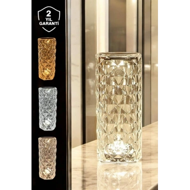 Dokunmatik Kristal Gece Lambası Hediyelik