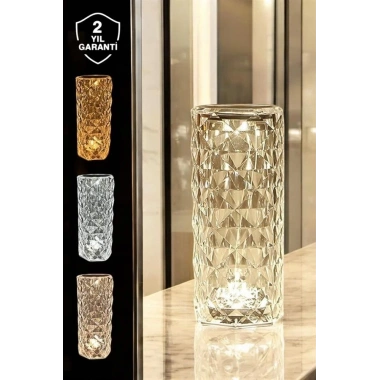 Dokunmatik Kristal Gece Lambası Hediyelik