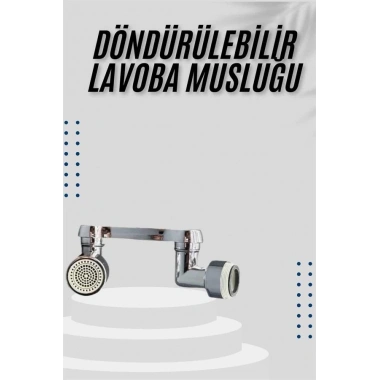 Dönebilen Musluk Başlığı Akrobat Mutfak Banyo Musluk Ucu Başlığı Oynar Başlıklı