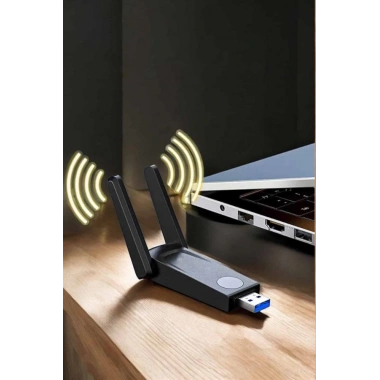 Dual Band Wifi Alıcı Adaptör USB 3.0 Destekli