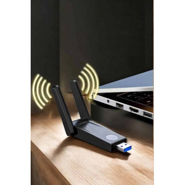 Dual Band Wifi Alıcı Adaptör USB 3.0 Destekli
