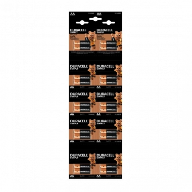 DURACELL KALEM PİL ALKALİN 20 PARÇA (5468)