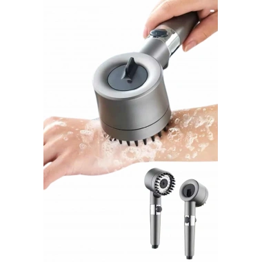 Duş Başlığı Yüksek Basınçlı Masaj Taraklı 3 Kademeli