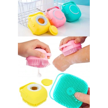 Duş Jeli Hazneli Banyo Masaj Kesesi