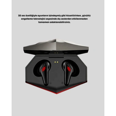 Düşük Gecikmeli Gaming Bluetooth Kulaklık