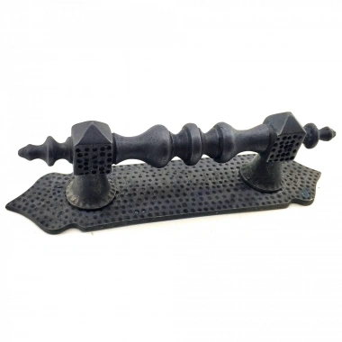 Eco Lounge Antika Tarz Dekoratif Pirinç Ağır Kapı Çekme Kolu - 280x65 mm, Oksit