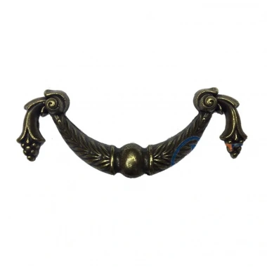 Eco Lounge Dekoratif Zamak Üzümlü Kulp - 64mm, Antik, 100 Adet