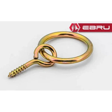 Eco Lounge Ebru Halkalı Piton, Vidalı Halka 18 - 100 Adet