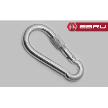 Eco Lounge Ebru Vidalı Karabina, Kanca, Çengel 6mm - 50 Adet