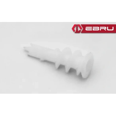 Eco Lounge Ebru Vidalı Plastik Turbolet Dübeli - 500 Adet