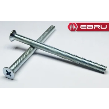 Eco Lounge Ebru YHB Göbek Kilit, Barel Vidası M5x80 - 100 Adet