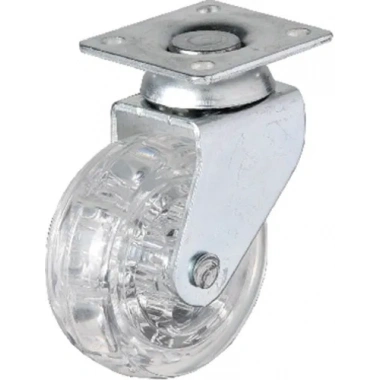 Eco Lounge Hts 325 - 50x20 mm Şeffaf Makaralı Tablalı Teker 4 Adet