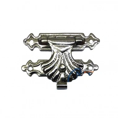 Eco Lounge Kutu, Tavla Klipsi, Ön Kilidi No:3 - 33x24 Nikel, 1 Adet