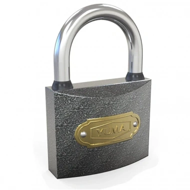 Eco Lounge Yuma Gri Döküm Kısa Asma Kilit 20mm