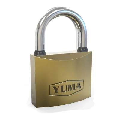 Eco Lounge Yuma Sarı Kaplama Döküm Kısa Asma Kilit 63mm