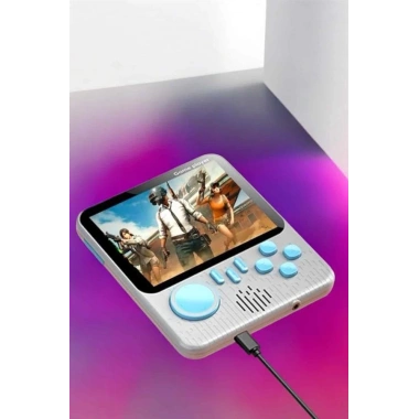 El Atarisi 3.5 inç Ekran Çift Konsol 666 Adet Retro Oyun Gamepad