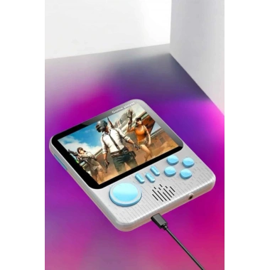 El Atarisi 3.5 inç Ekran Çift Konsol 666 Adet Retro Oyun Gamepad