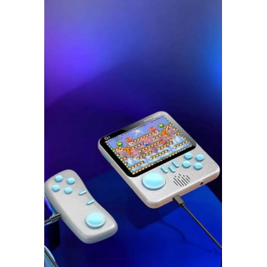 El Atarisi 3.5 inç Ekran Çift Konsol 666 Adet Retro Oyun Gamepad