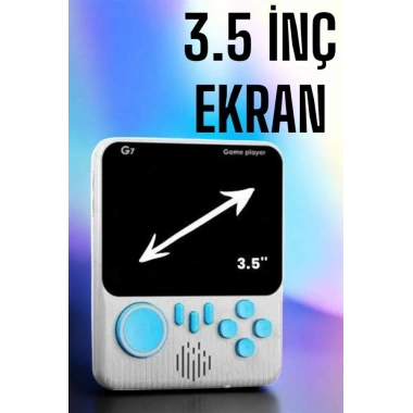 El Atarisi 3.5 inç Ekran Çift Konsol 666 Adet Retro Oyun Gamepad