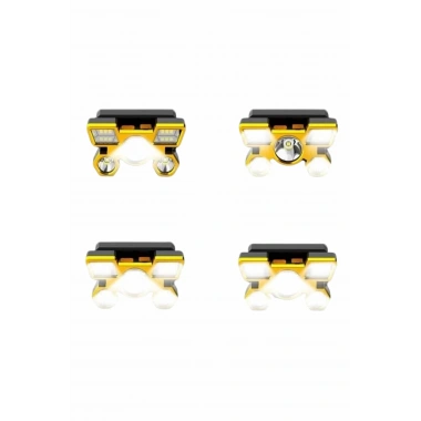 El Feneri Süper Kafa Lambası 4 Modlu 5 Led Kafa Feneri