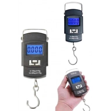El Kantarı Dijital El Terazisi 50 Kg Kapasiteli LCD Ekranlı