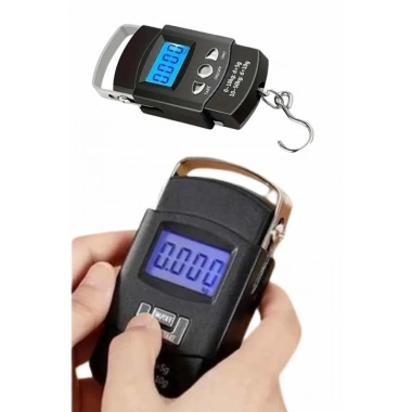 El Kantarı Dijital El Terazisi 50 Kg Kapasiteli LCD Ekranlı