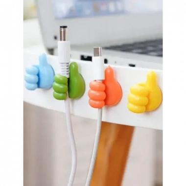 El Şeklinde Kablo Tutucu 10 Adet