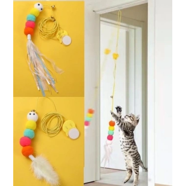 Elastik Kendinden Yapışkanlı Solucan Kedi Oltası