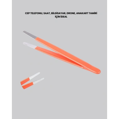 Elektronik Devre ve Saat Tamiri İçin 7’li Paslanmaz Çelik Cımbız