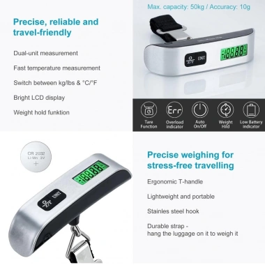 Elektronik El Bagaj - Valiz Tartısı , Bavul Kantarı