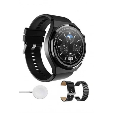 En Çok Tercih Edilen Akıllı Saat Amoled Ekran Nabız Sensörü GPS Uyumlu Adımsayar