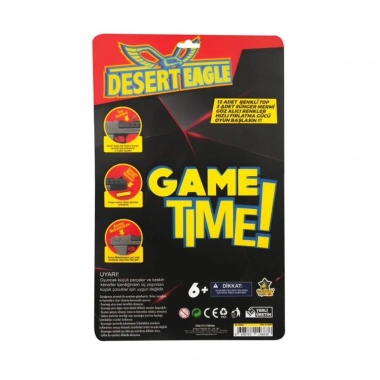 ER-132 Dart ve Top Atan Desert Eagle Tabanca