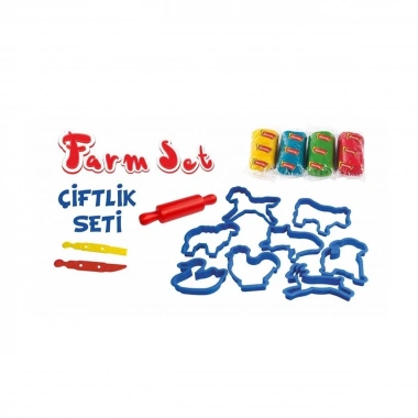 ERN-588 Heroes Orta Kutulu Çiftlik Oyun Hamuru Seti