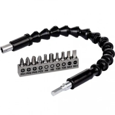 Esnek Şaftlı Tornavida Ucu Seti