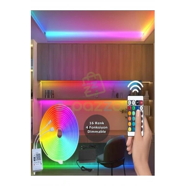 Esnek Şerit Neon Led 5M