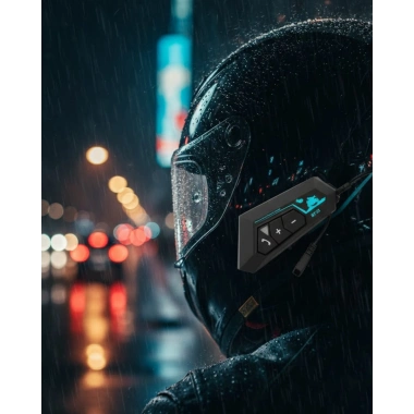 Evrensel Kask Uyumlu Bluetooth Intercom Kulaklık