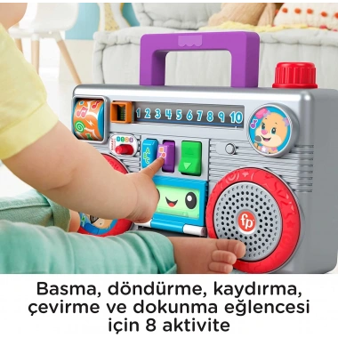 Fisher Price Eğlen ve Öğren Müzik Kutusu (Türkçe)