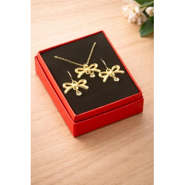 Fiyong Kutulu Kolye Set