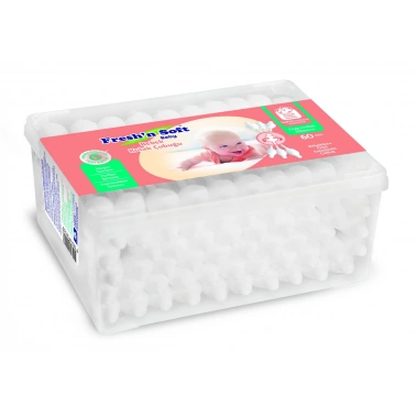 Freshn Soft Kulak Çubuğu Bebek 60lik Dikdörtgen