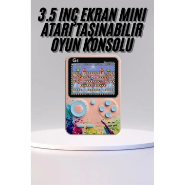Game Box Mini 500 Adet Retro Oyun Taşınabilir Oyun Konsolu